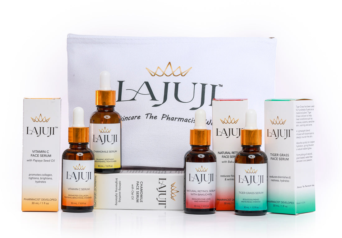 All 4 Serums Set-Lajuji Skincare