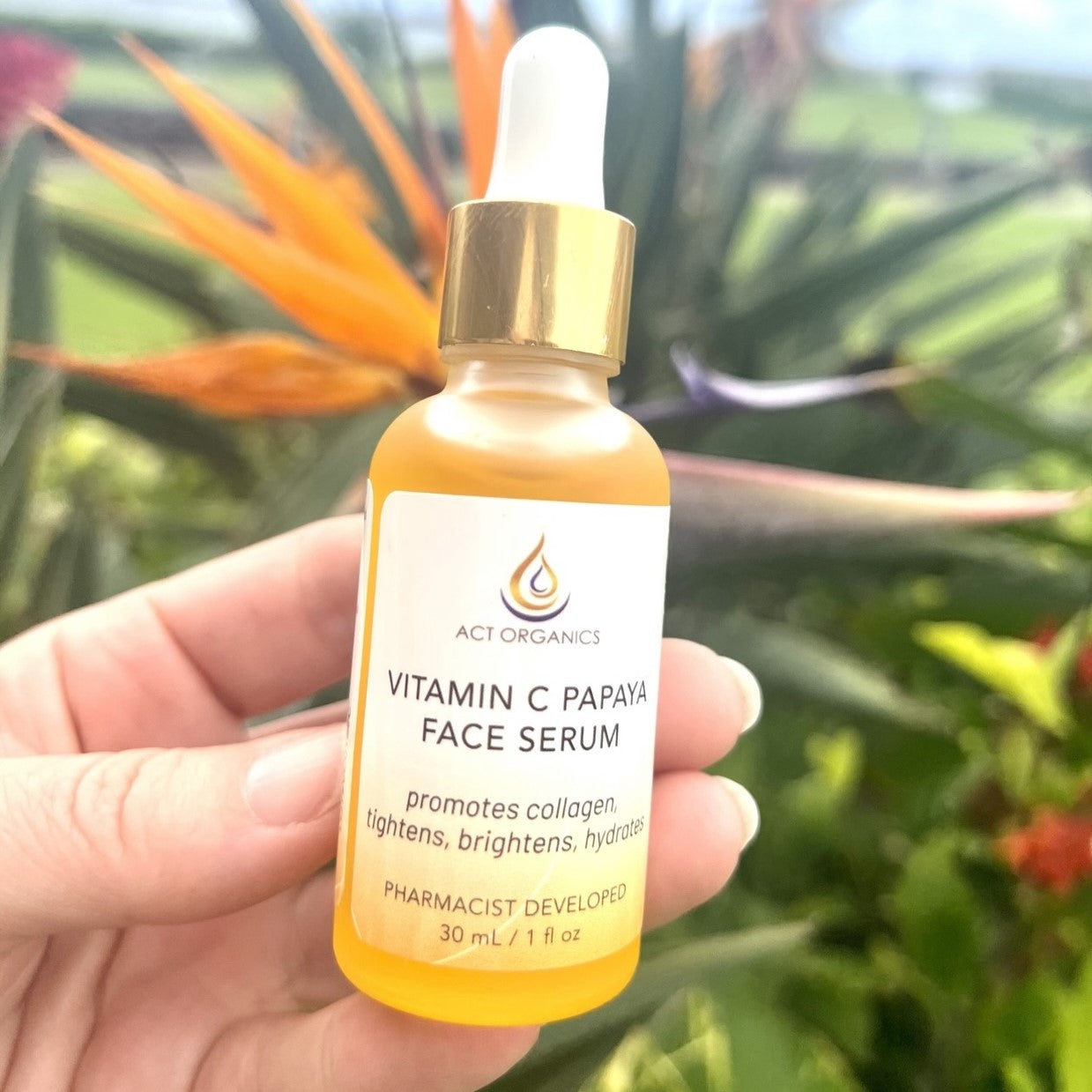 Vitamin C Serum. Great for Wrinkles and Fine Lines- ACT ORGANICS.