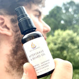 Aftershave & Beard Oil, Moisturizes and Conditions the Skin and Beard - ACT ORGANICS