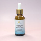 Hyaluronic Acid Serum Hydrates the Skin Giving You Plump and Youthful Look. ACT ORGANICS.